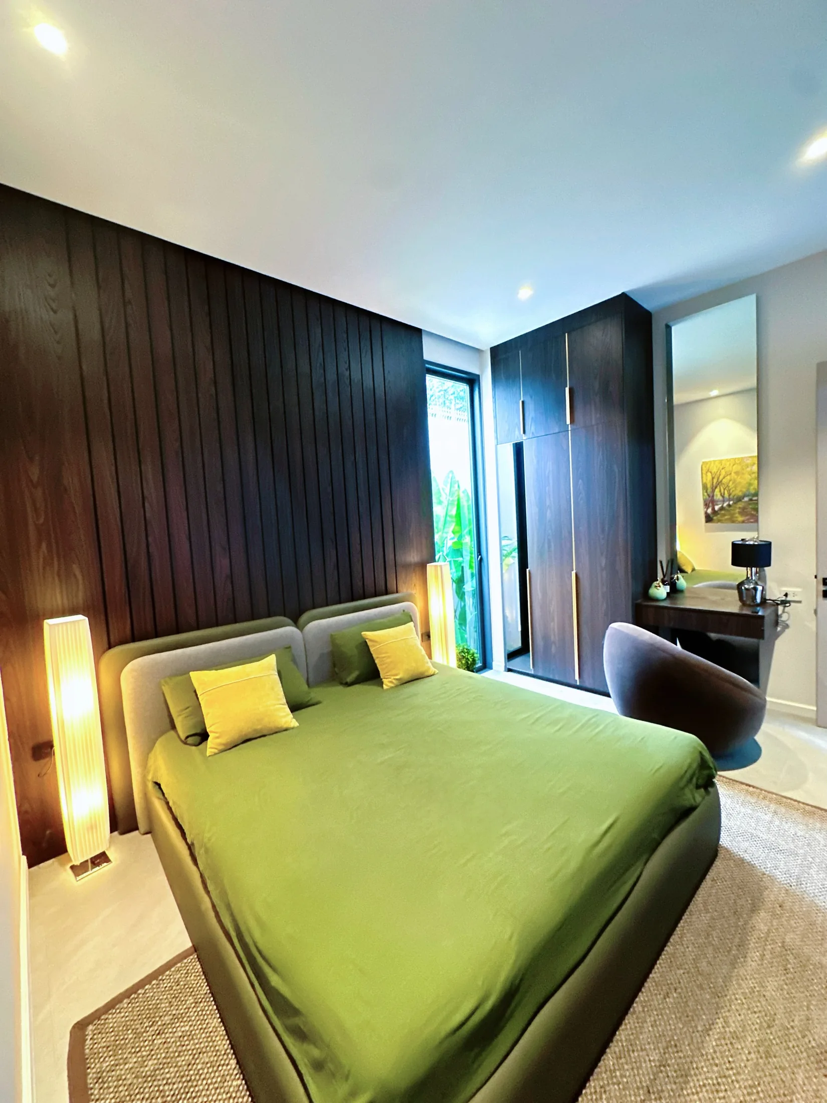 Charm Pool Villa Honeywood in Rawai Phuket — interior photograph 16